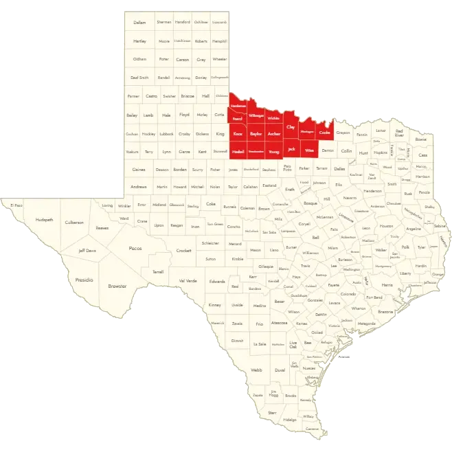 Nocona service area